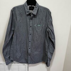 Scotch Soda Amsterdam Couture Button front top regular large casual